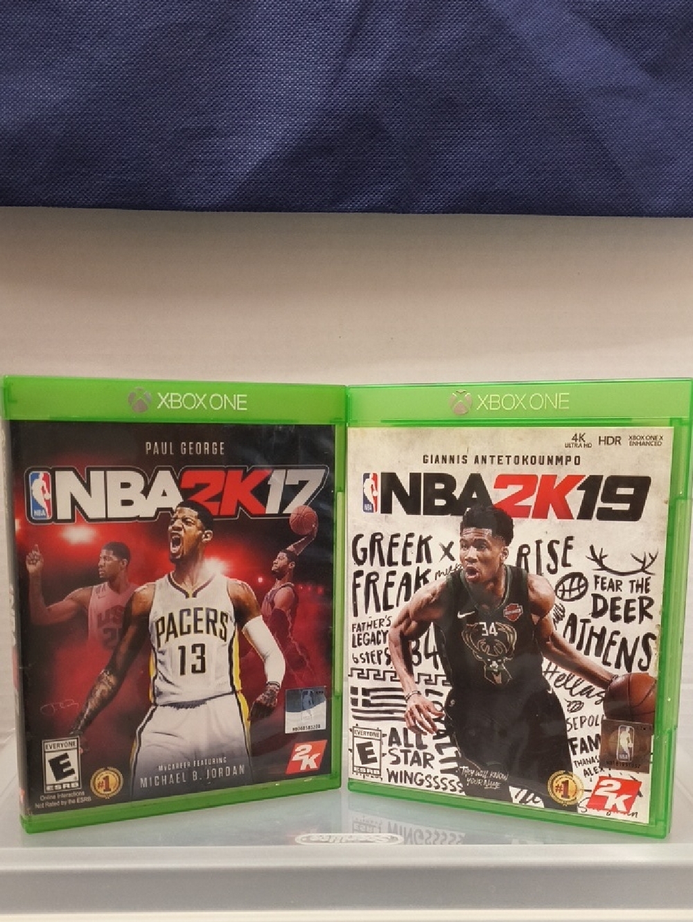 Xbox One NBA 2K19 - Giannis Antetokounmpo/2K17 Paul George